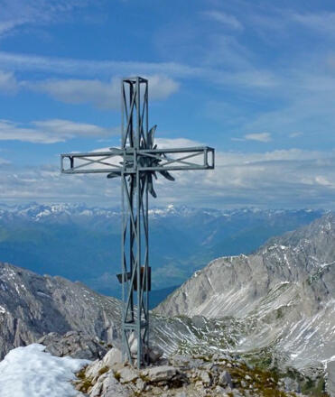 Gipfel der Stempeljochspitze