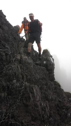 Der Gamsluggenübergang in die Schweiz