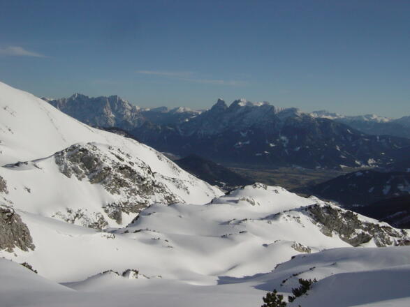 Aussicht ins Gesäuse