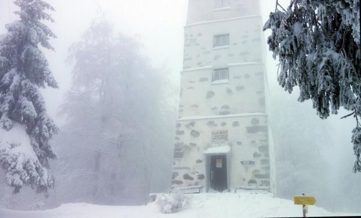 Giselawarte 927m, Wintersperre