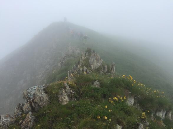 Unter der Hochpleisspitze wird es steiler