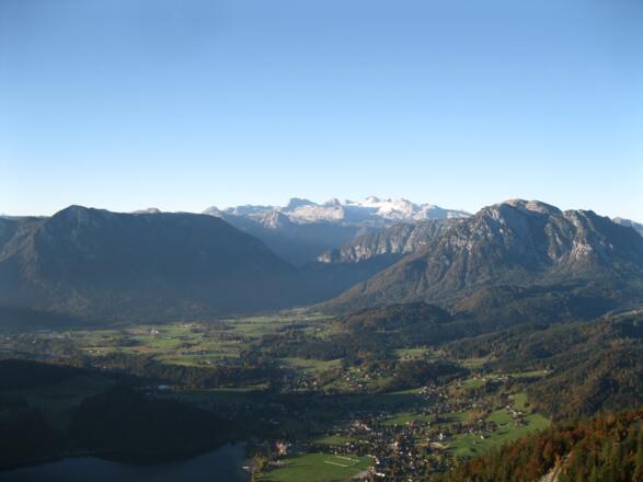 Bad Aussee und Dachstein, Aussicht von der Loserhütte