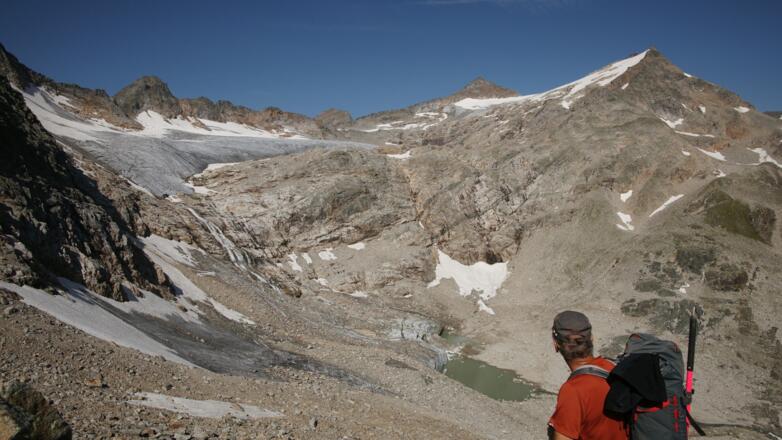 Ochsenkarkees Talschluss Rauris Stand August 2017