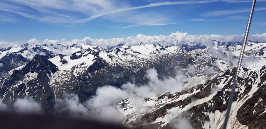 Blick von Gipfel Richtung Süden