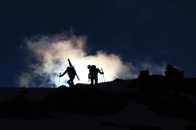 Der Schlussanstieg...