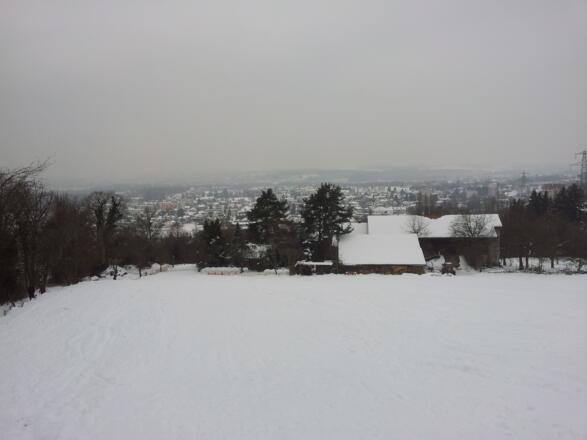 Erster Bauernhof am Beginn der Route.