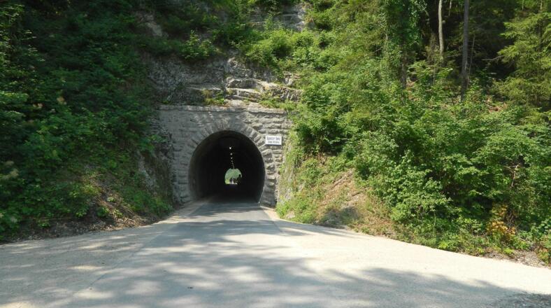 Ybbstalradweg: Tunnel Opponitz