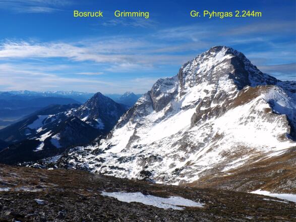 ~1980 m, Blick zum Gr. Pyhrgas