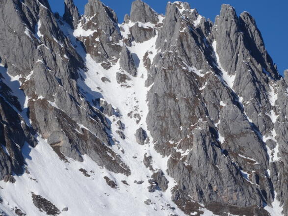 der oberste Abschnitt