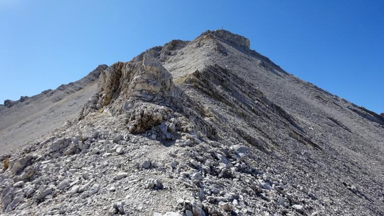 Der Nordgrat zur Gr. Seekarspitze.