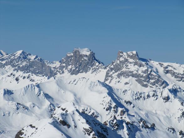 Drei Türme und Sulzfluh