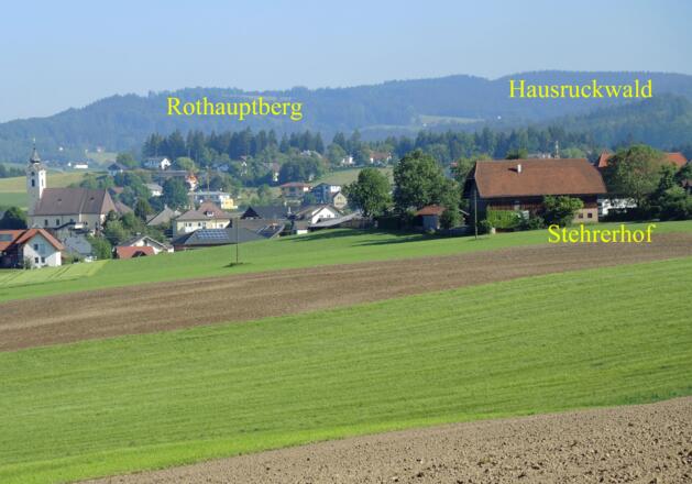 Neukirchen an der Vöckla mit Hausruckwald