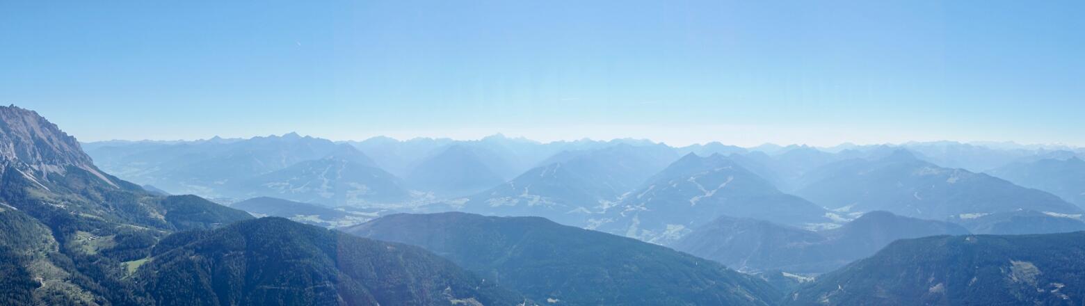Panorama Niedere und Hohe Tauern