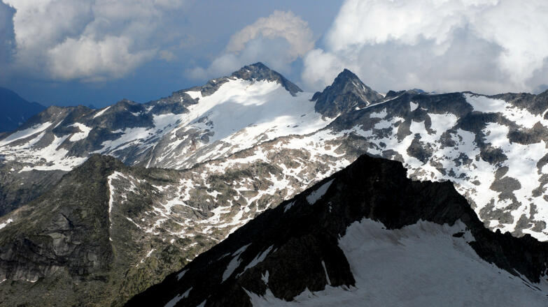 Großer Muntanitz, Stubacher Sonnblick und Granatspitz