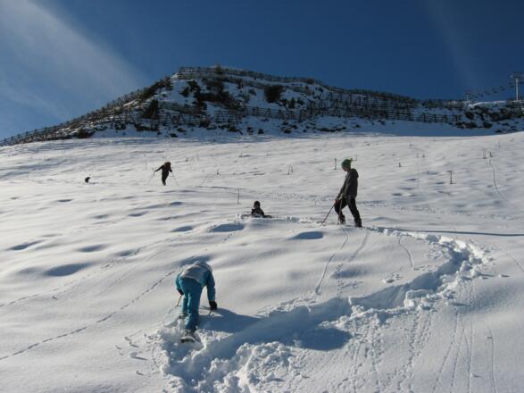 Kurz unterhalb des Forstweg wo man nach rechts abbiegt.
