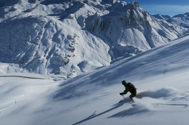 Mittelteil mit besten Powder