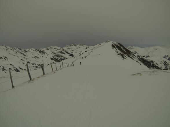 Blick zurück zum Mühlachgeier.