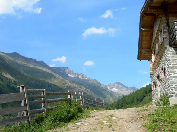 Die Labesaualm im Tauferer Ahrntal