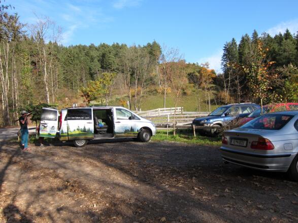 Zurück am Parkplatz.