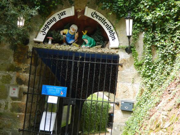 Eingang Grottenbahn