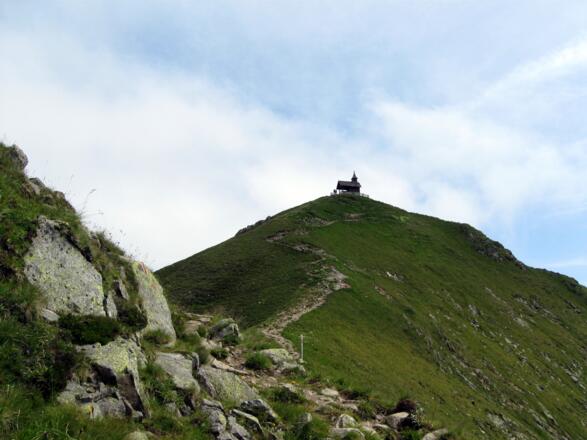 Gipfelkapelle am Kreuzjoch / Kellerjoch.