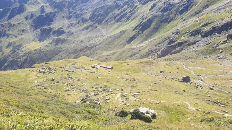 Rückblick zur Öfeleralm