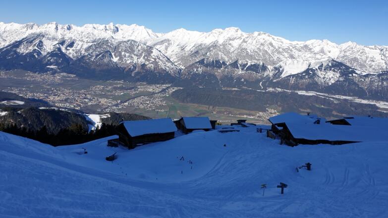 ... kurz oberhalb der Alm wird der Weg zum Largoz verlassen