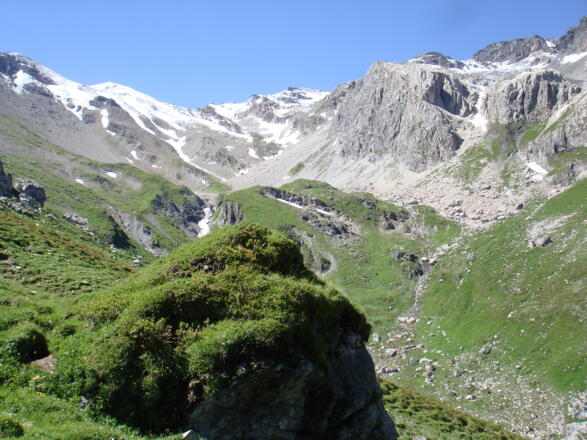 Anstieg zum Geier