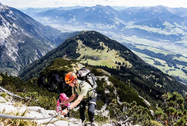 Seilversicherung hinauf