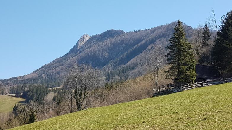 Der Steinerne Jäger mit Gratverlauf