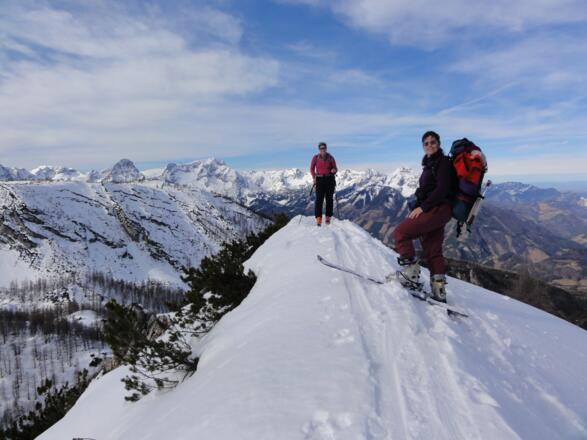 Gipfel Mitterberg - hinten Höss und Gr. Priel