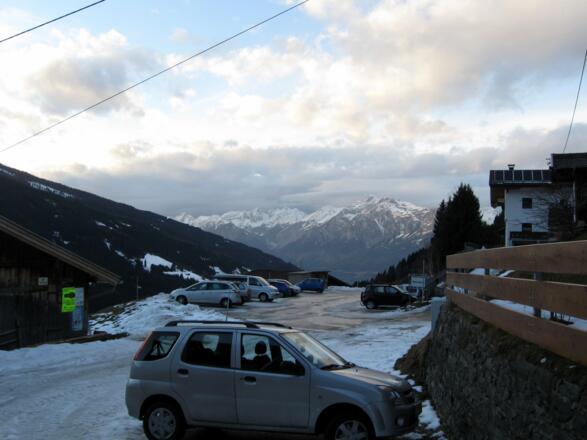 Parkplatz in Innerst.