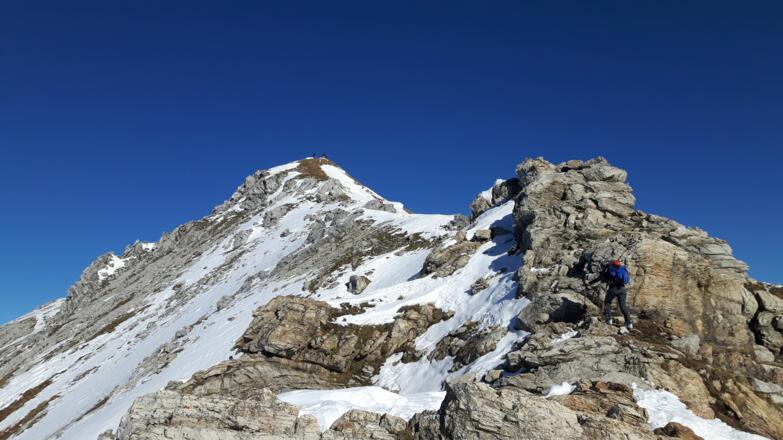 Blick weiter Richtung Gipfel