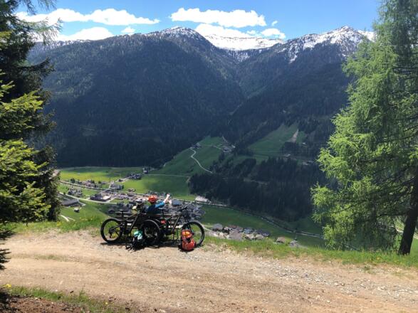 Tiefblick ins Tal