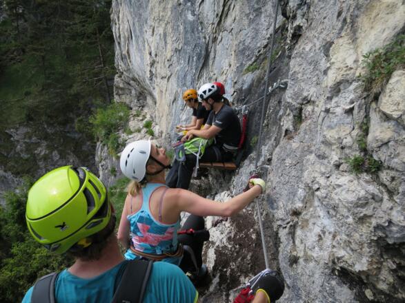 Raststelle mit Steigbuch