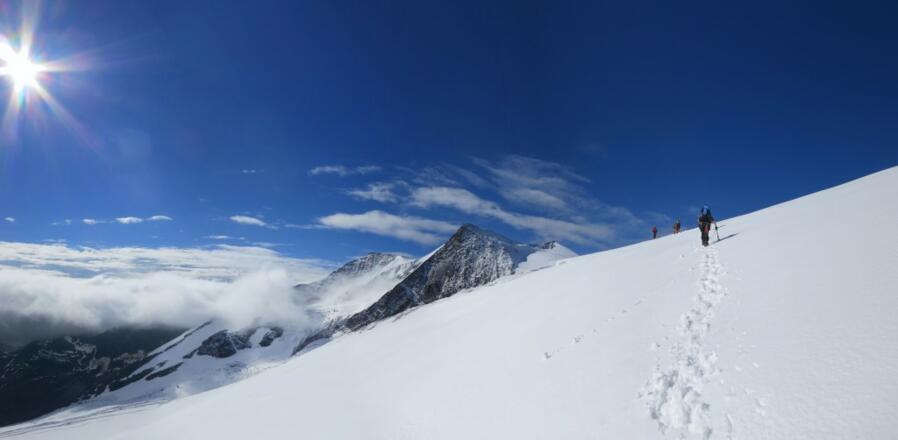 Schlatenkees mit Schwarzer Wand und Rainerhorn