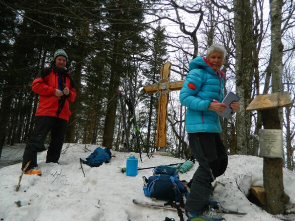 Neues Gipfelkreuz seit 2018