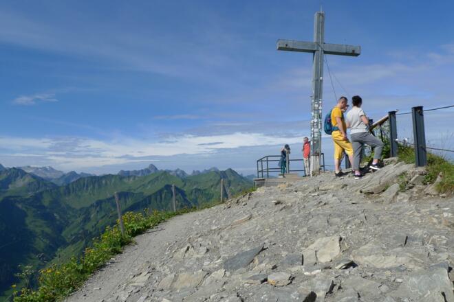 Gipfel des Walmendinger Horn