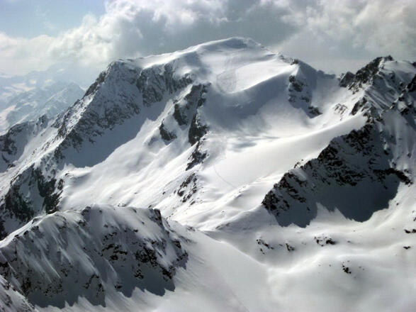 Breiter Grieskogel vom Gleirscher Fernerkogel gesehen
