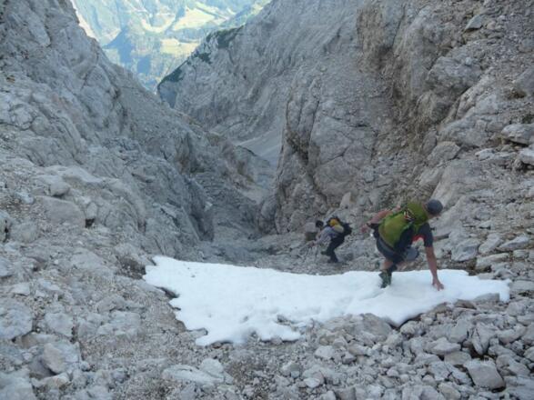 Abstieg ins Prentnerkar