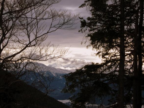 Föhnstimmung - Zoom Richtung Olperer