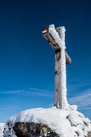 Gipfelkreuz des Gabesitten (2665 m)