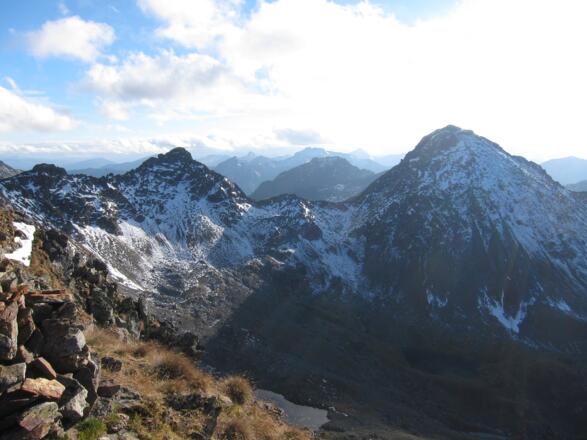 Blick von der Rotmandlspitze (2.453 m) (03.10.2015)