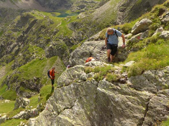 Aufstieg zum Pumpersee