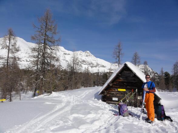 Luckerhütte (Notunterstand) am Angersattel 1840 m