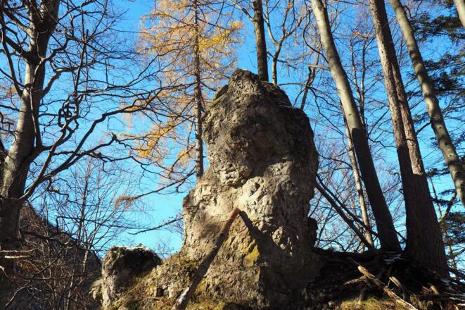 Steinformation ~810 m vor dem Beilstein