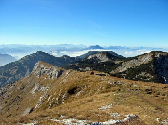 Blick von Brunnkogel Richtung Hochleckenhaus