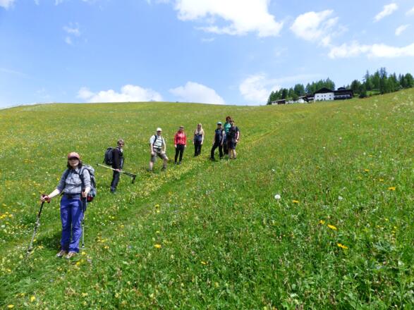 Blick zurück zum Gleinser Hof.