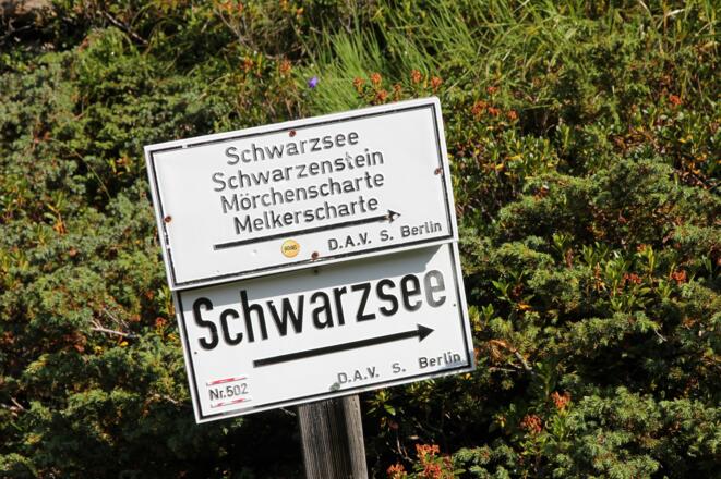 Start oberhalb der Berliner Hütte