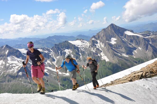 Auf den Spuren des Kaindlgrates - bei dem Traumwetter hier ein Spaziergang